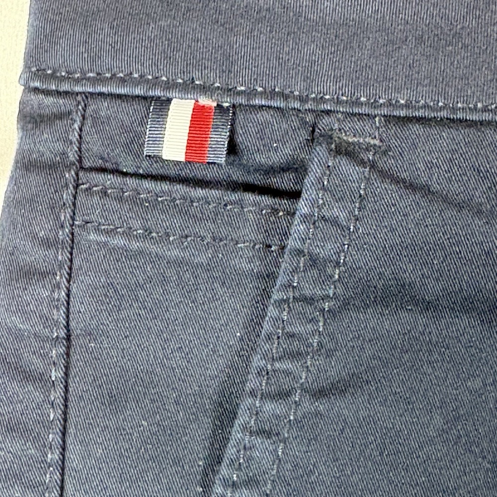 Tommy Hilfiger Women's Straight Leg Pants Size 16 Navy Blue Stretch - Picture 4 of 12
